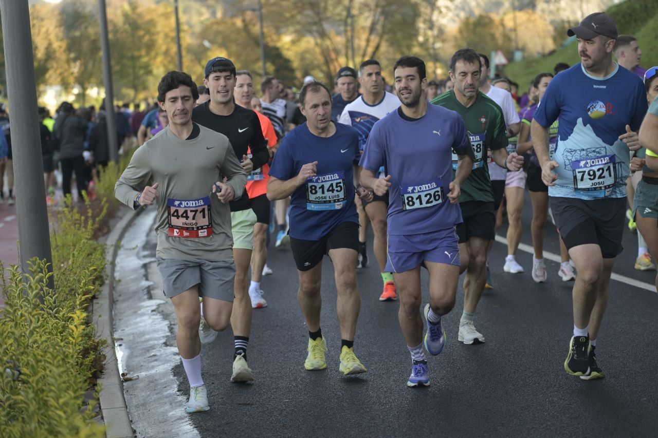 En imágenes: Ilusión y concentración en la salida de la Behobía- San Sebastían