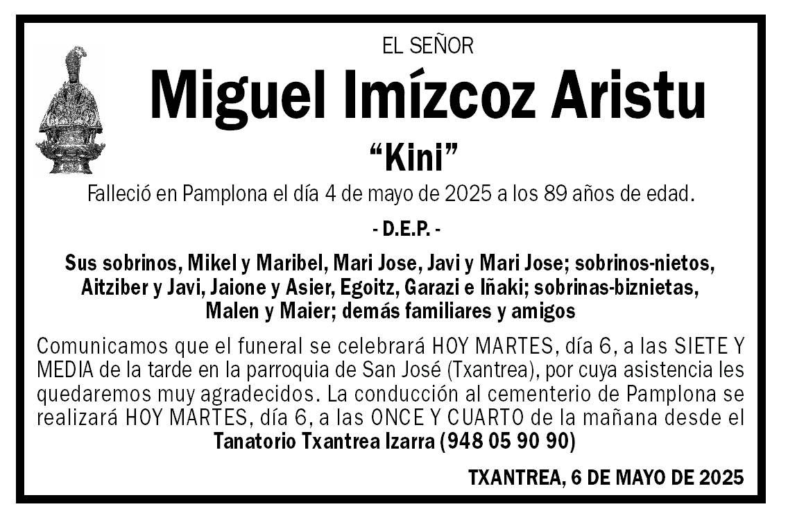 Miguel Imízcoz Aristu