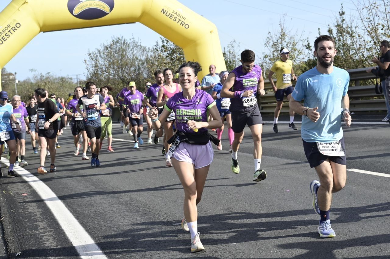 La Behobia, a su paso por Gaintxurizketa