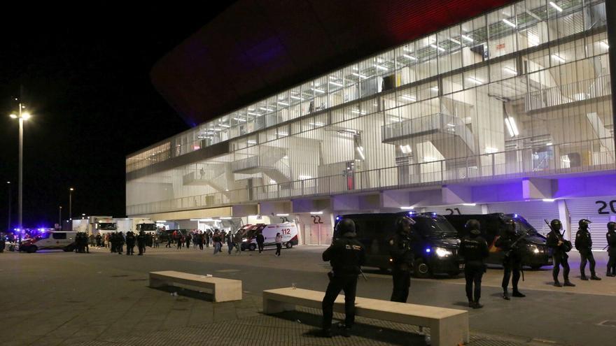 Pamplona prefiere a la Policía Foral en El Sadar