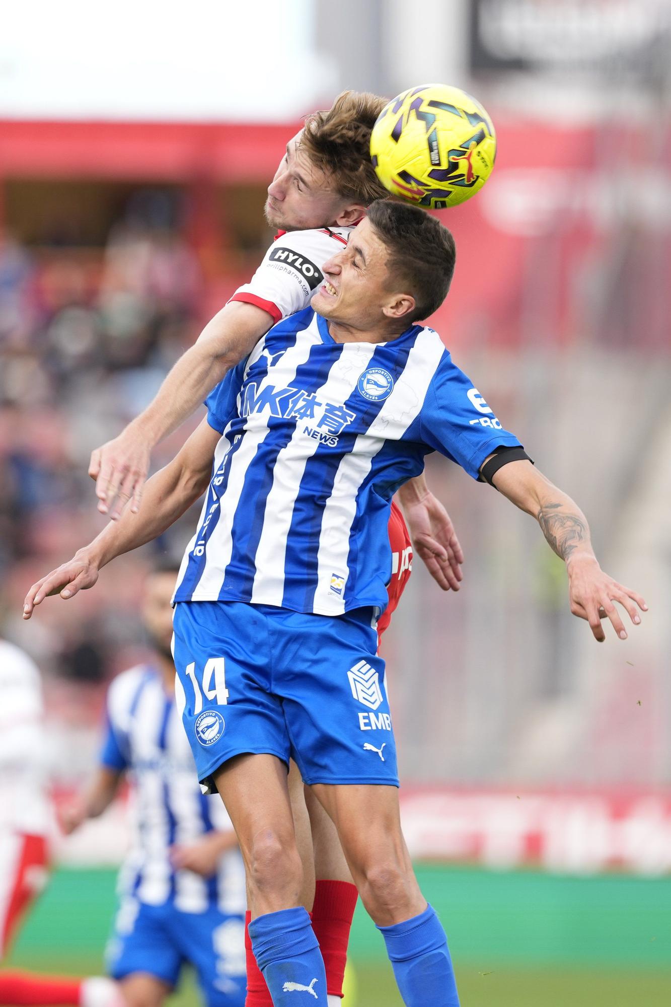 En imágenes: Todas las fotos del Girona FC - Alavés en el estadio Montilivi