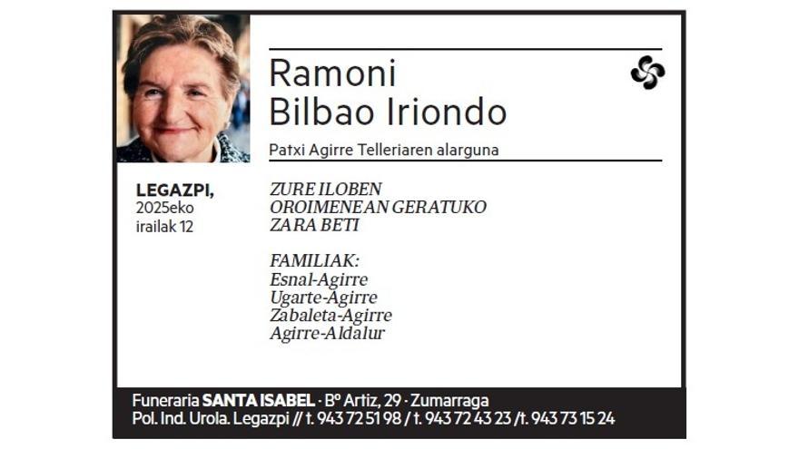 RAMONI BILBAO IRIONDO