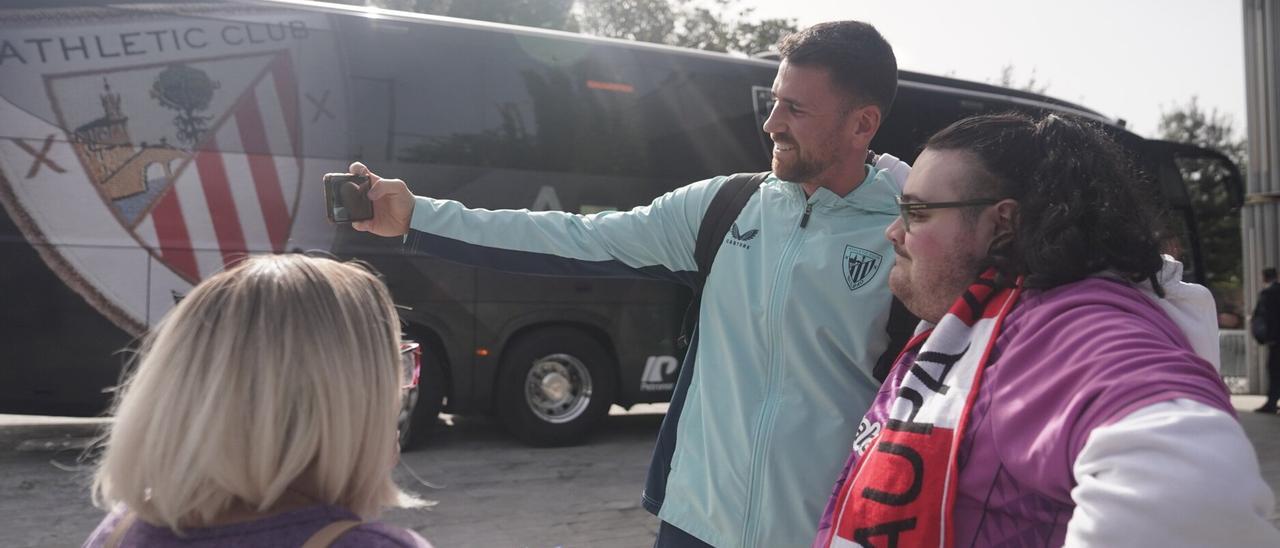 La expedición del Athletic ya está en Donostia