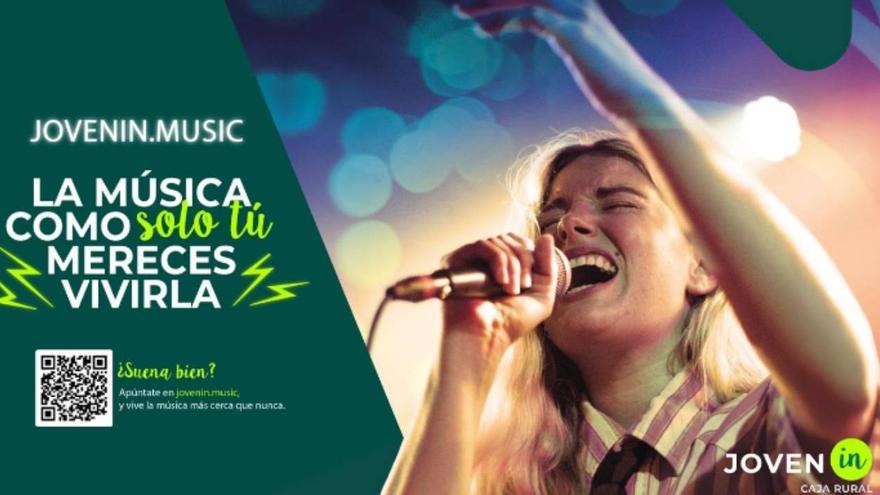 Caja Rural de Navarra lanza una plataforma que acerca a los jóvenes al lado más personal de la música