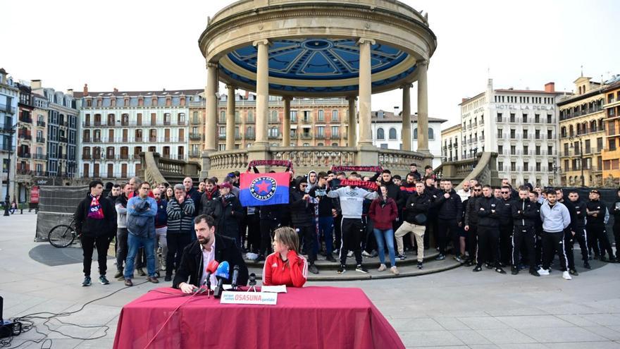 Sadar Bizirik pide la retirada de la Policía Nacional de El Sadar