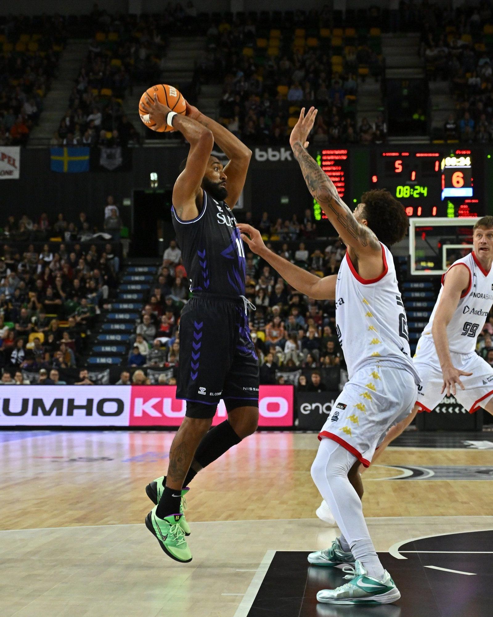 El Surne Bilbao Basket-Morabanc Andorra, en imágenes
