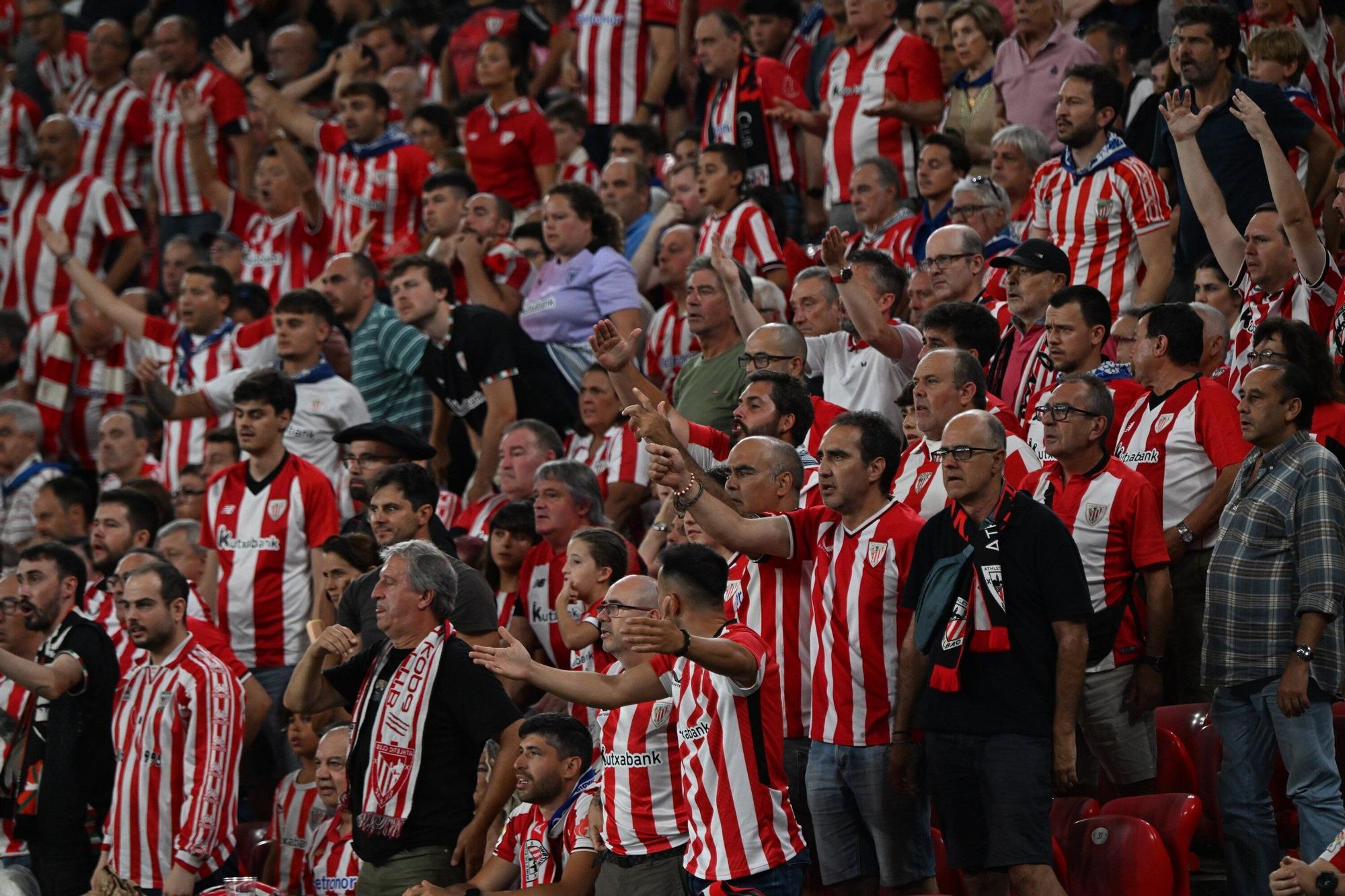 En imágenes: ¿Has estado en San Mamés viendo el Athletic-Sevilla? Búscate en nuestra galería