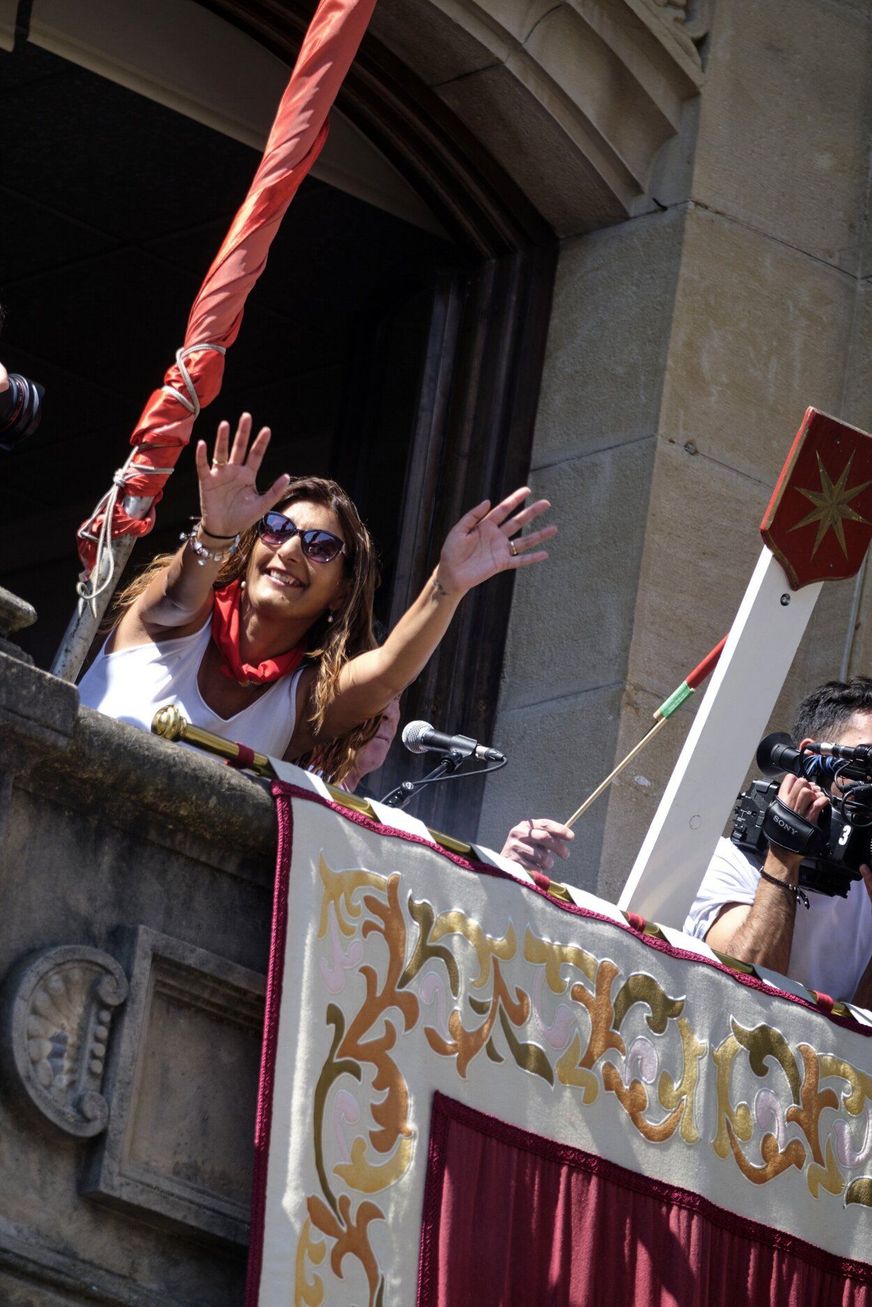 Fotos del inicio de las fiestas de Estella-Lizarra