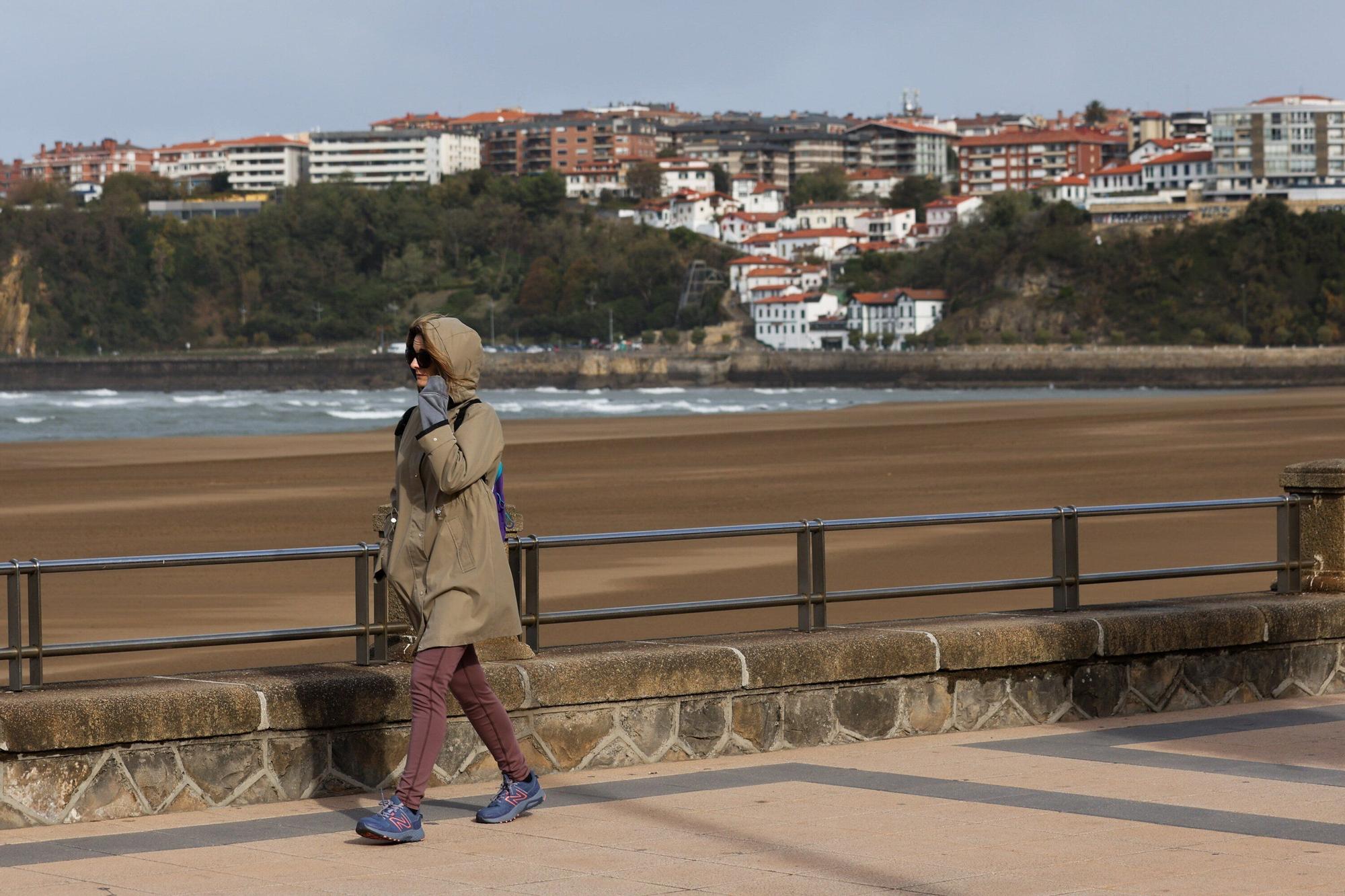 La borrasca Benjamín provoca incidencias en Bizkaia