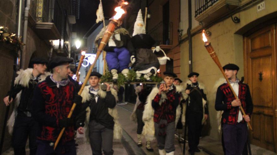 Lumbier, el Olentzero más concurrido