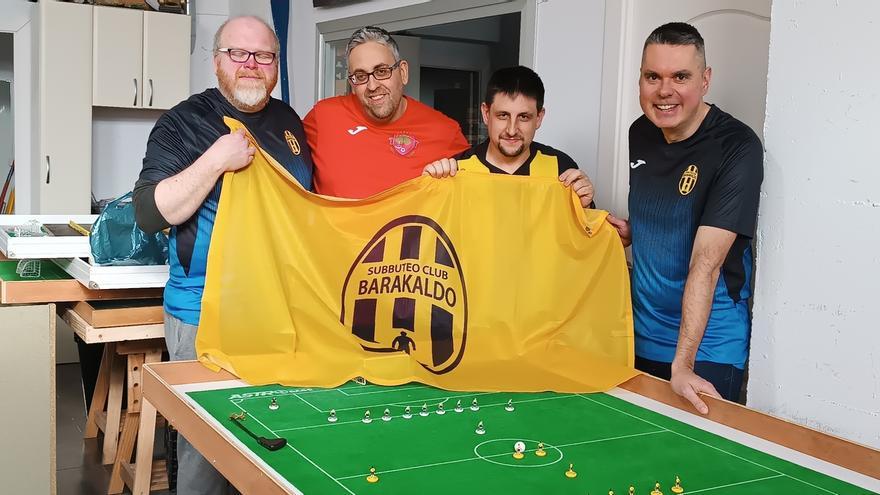 El único club de la modalidad  de subbuteo registrado en todo Euskadi tiene sede en Barakaldo