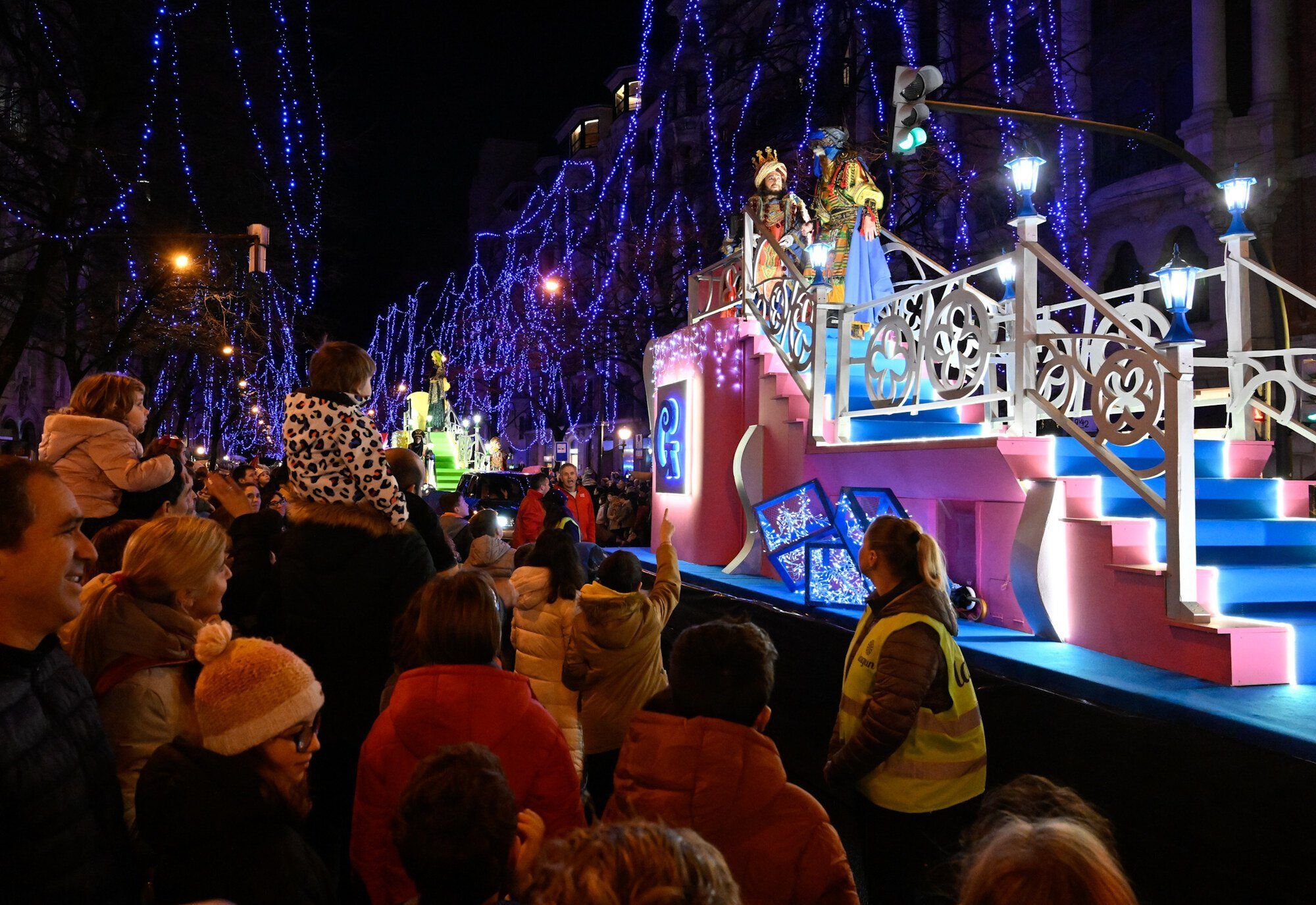 En imágenes: Así ha sido la Cabalgata de los Reyes Magos en Bilbao