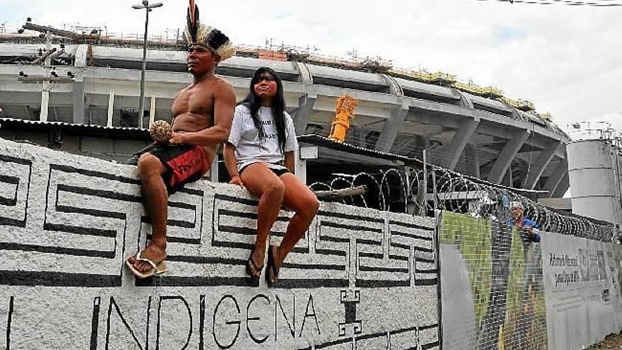 Arcos y flechas en Maracaná