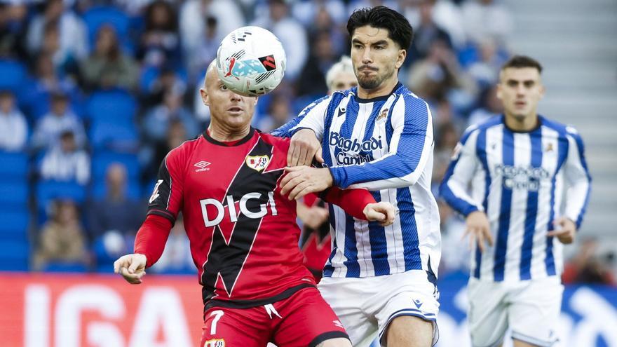 Las mejores imágenes del Real Sociedad - Rayo Vallecano
