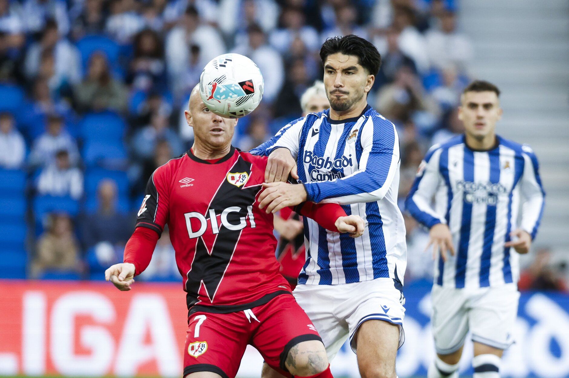 Las mejores imágenes del Real Sociedad - Rayo Vallecano