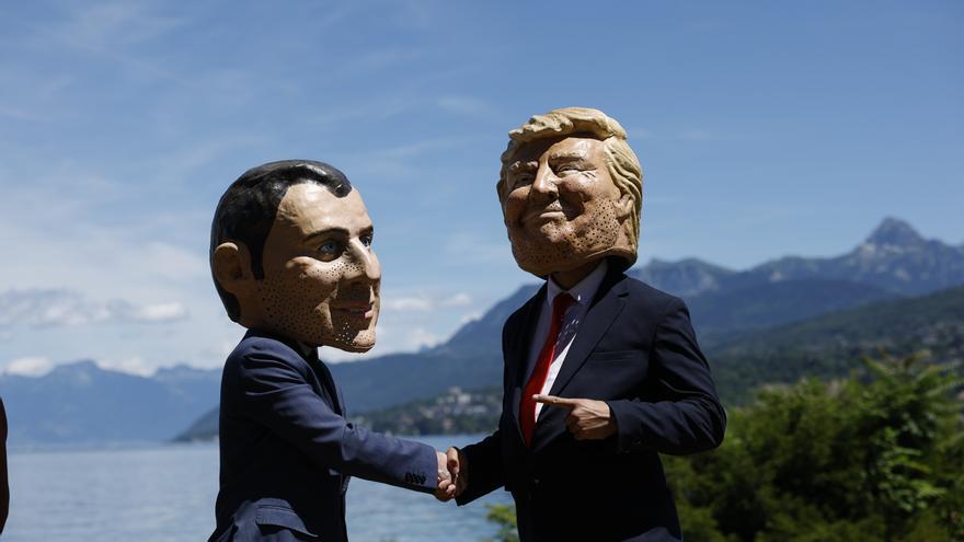 Évian acoge una cumbre del G7 centrada en Ucrania, Oriente Medio y el 'factor Trump'