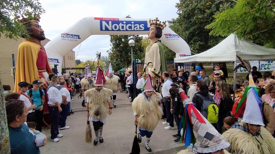 Fotos: Nafarroa Oinez 2025 en la ikastola Paz de Ziganda de Villava - Atarrabia