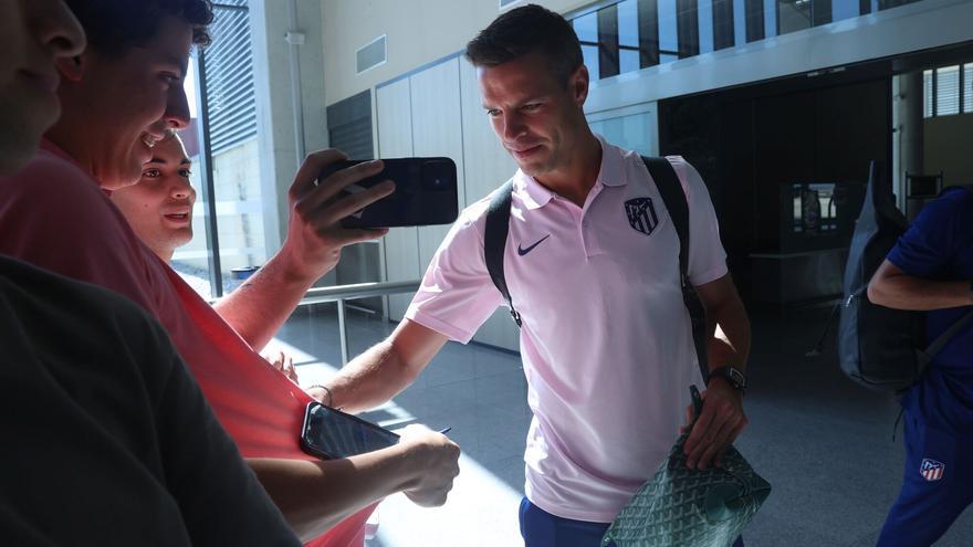 El Atlético de Madrid ya está en Noáin