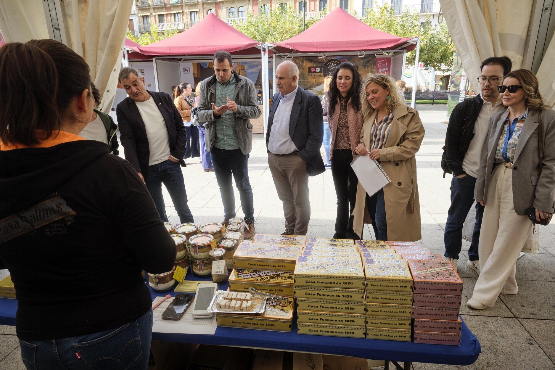 Fotos de la inauguración Feria de la Artesanía de Navarra en Pamplona