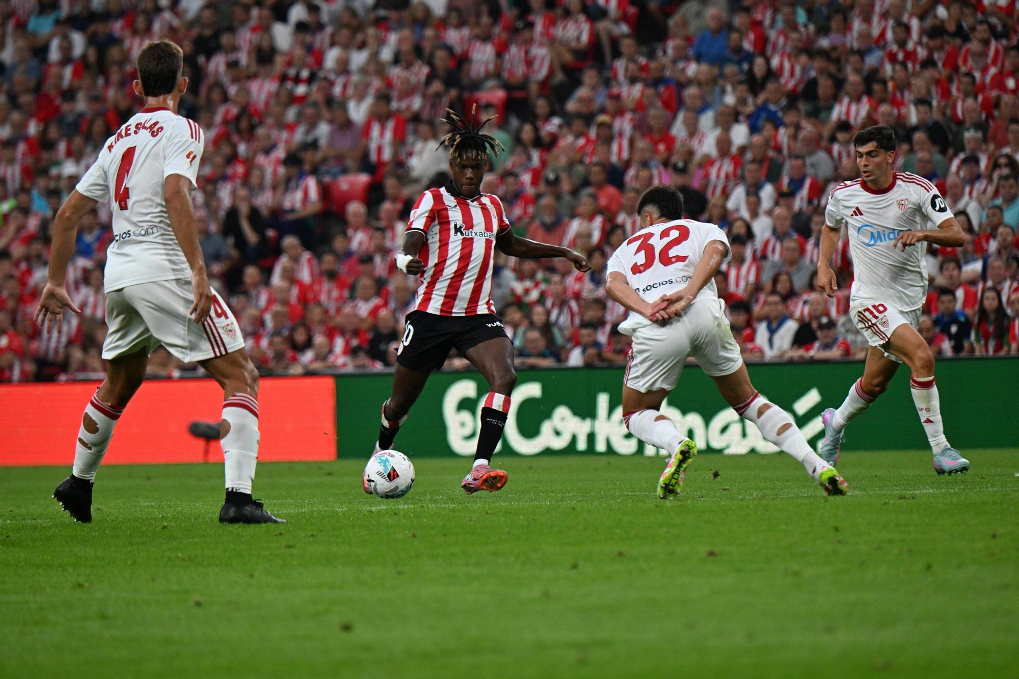 El Athletic-Sevilla, en imágenes