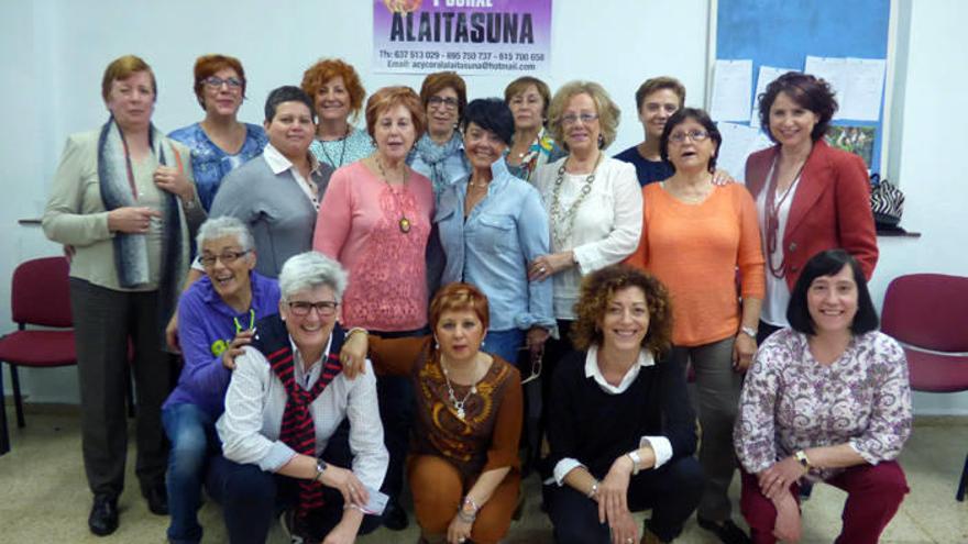 Las integrantes del grupo se conocieron en un taller de canto del centro de Promoción de la Mujer