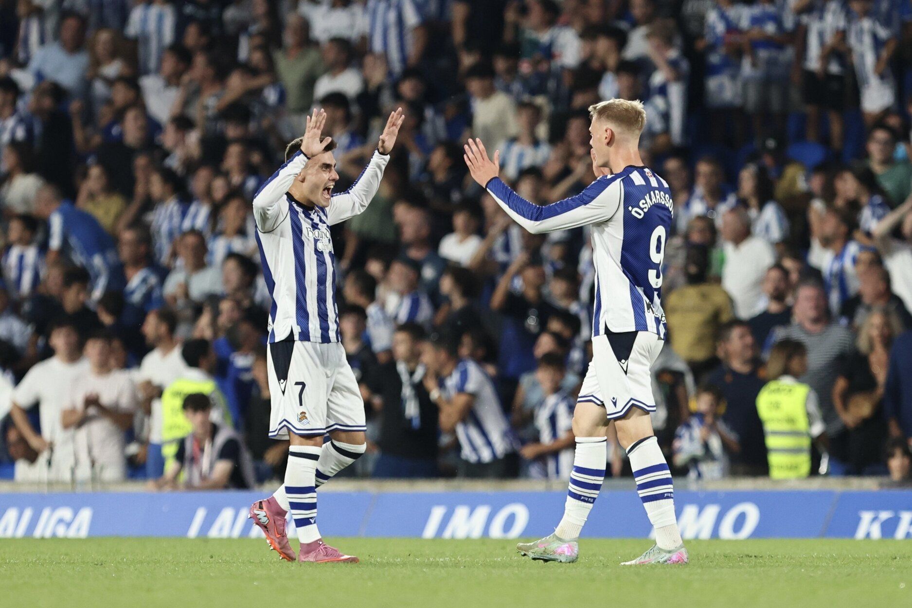 [Fotos] Partido loco en Anoeta de la Real Sociedad y el Espanyol