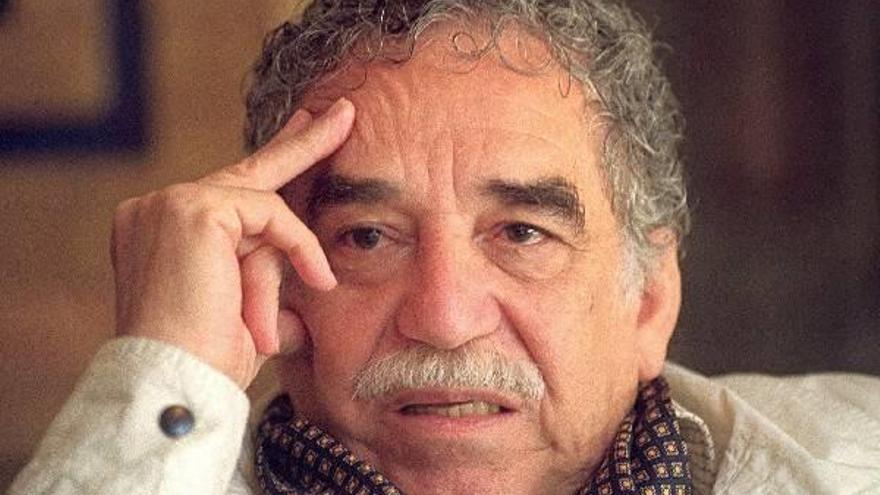 El escritor colombiano y premio Nobel de Literatura, durante una entrevista en Sevilla en 1994.
