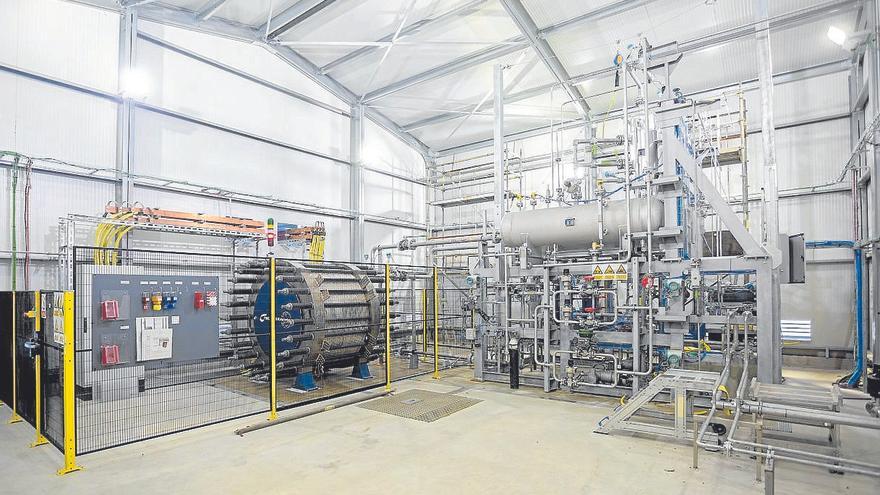 Un electrolizador de 500kW para hidrógeno verde en Viscofán