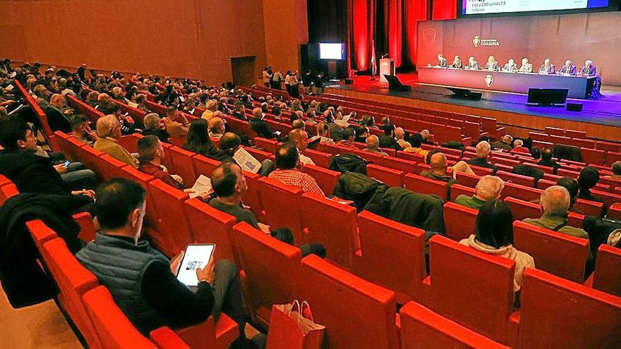 Una nueva auditoria desvela un desfase negativo de cinco millones en las cuentas de Osasuna