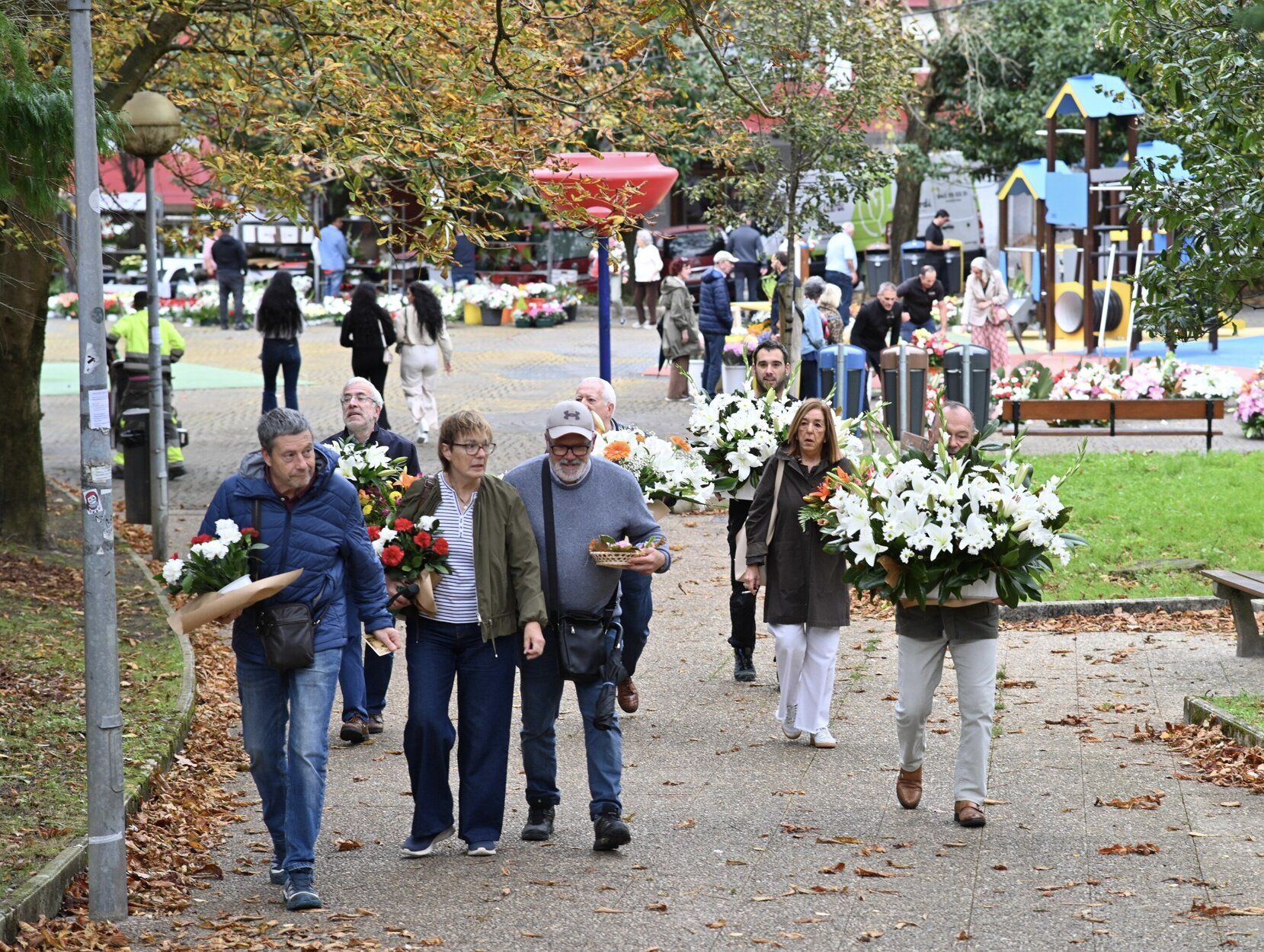 El cementerio de Donostia, punto de encuentro con el recuerdo
