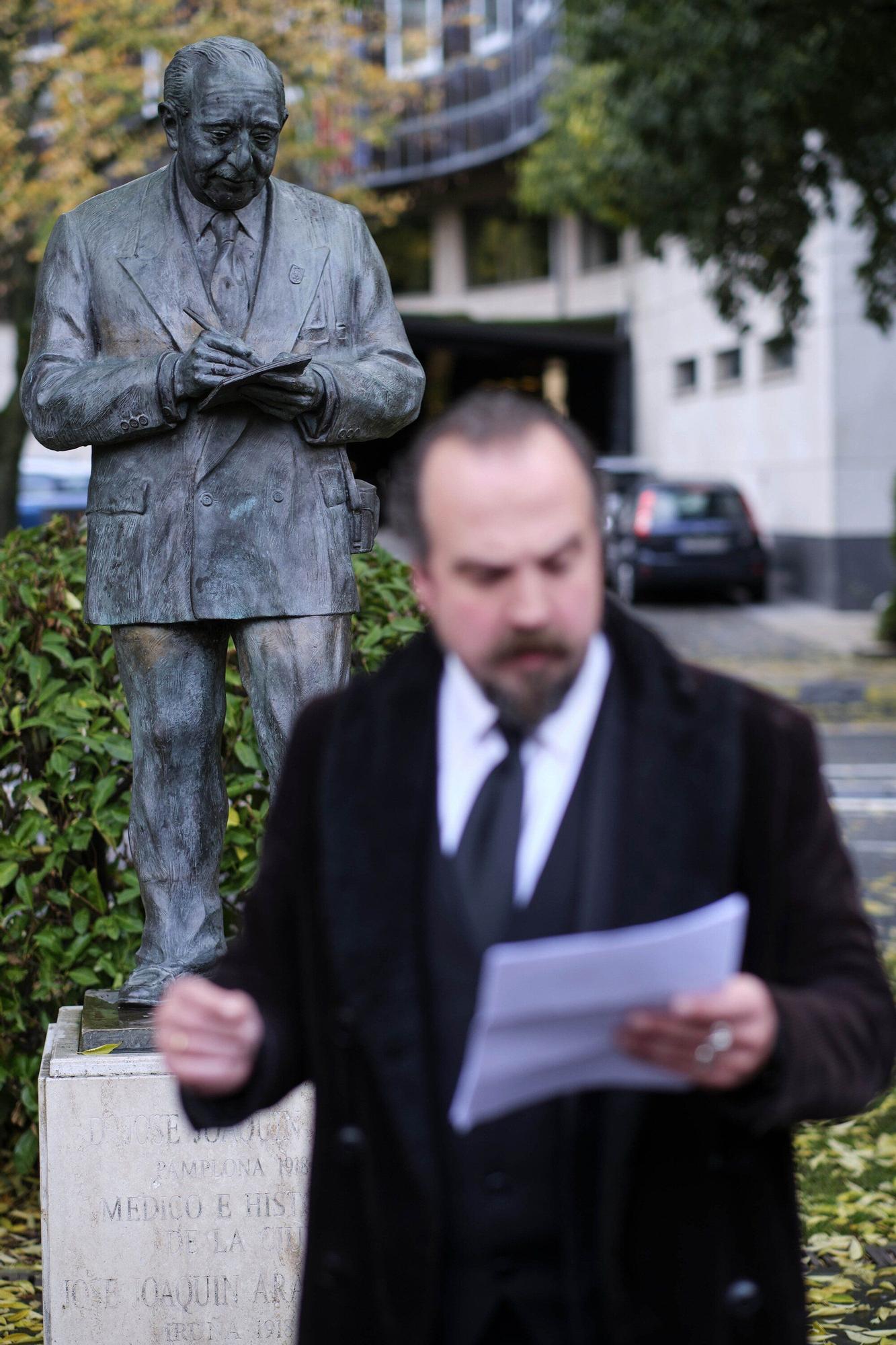 Homenaje de Napardi a José Joaquín Arazuri