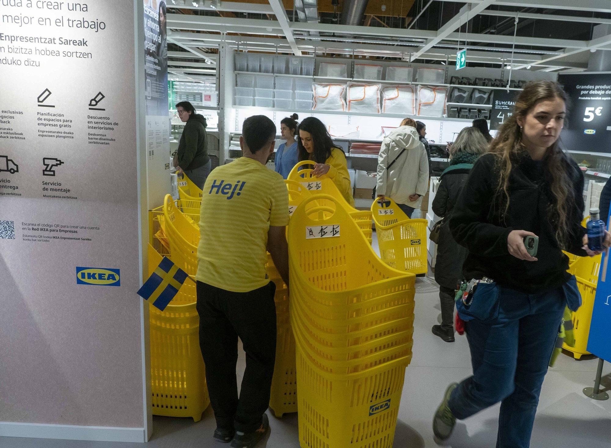 En imágenes: Todos los detalles del nuevo Ikea de Vitoria inaugurado este jueves