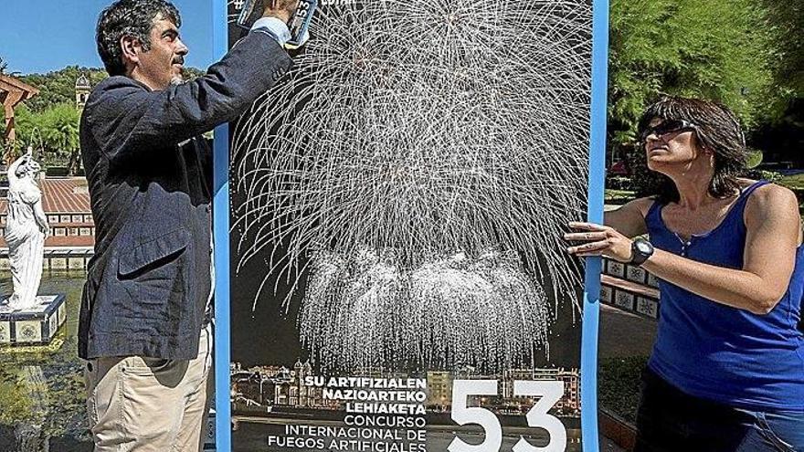 Las capitales europeas iluminarán el cielo donostiarra