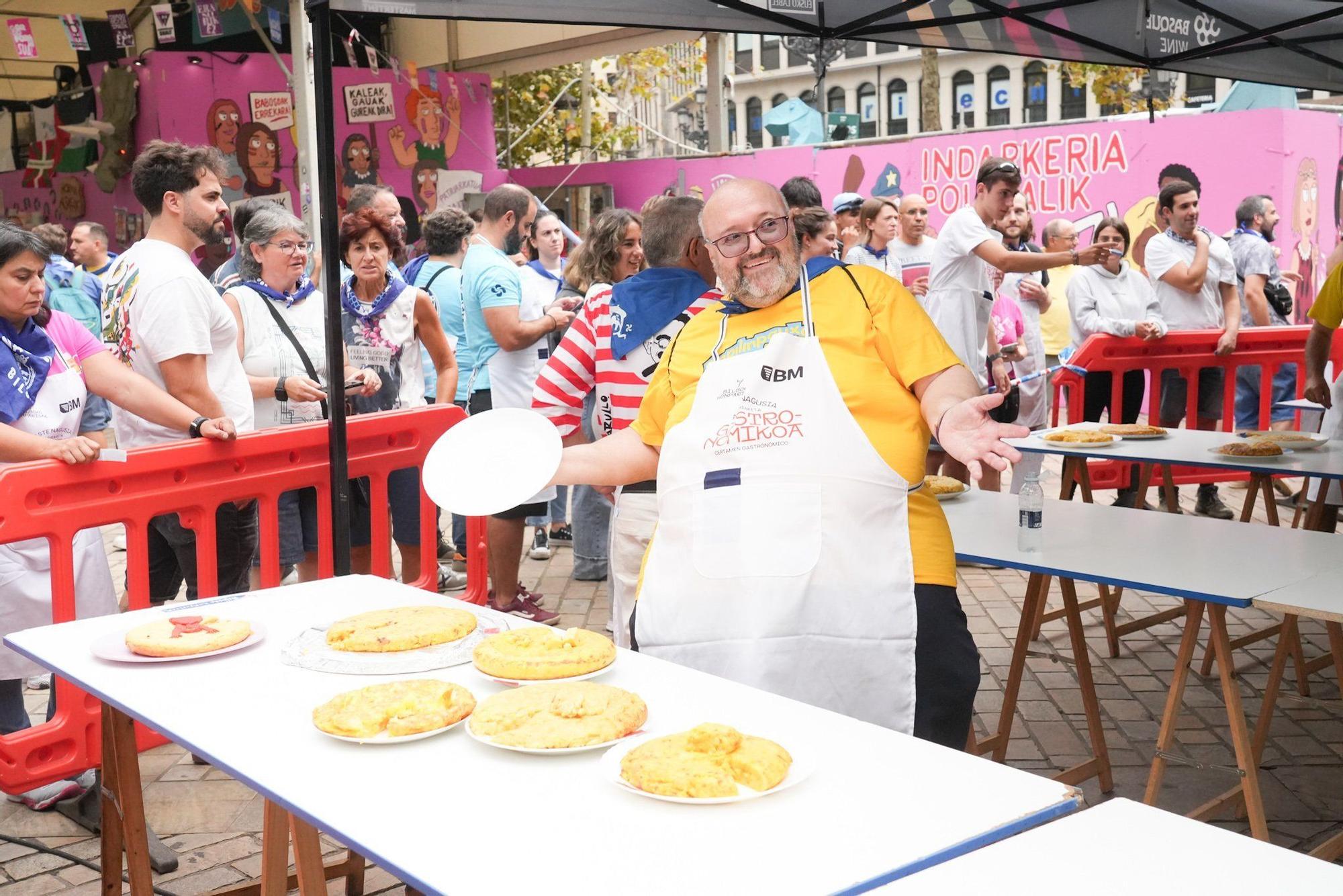 En imágenes: El certamen gastronómico de tortilla de patatas