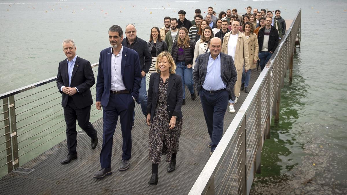 El PNV desplazó ayer a Donostia su acto central de campaña.