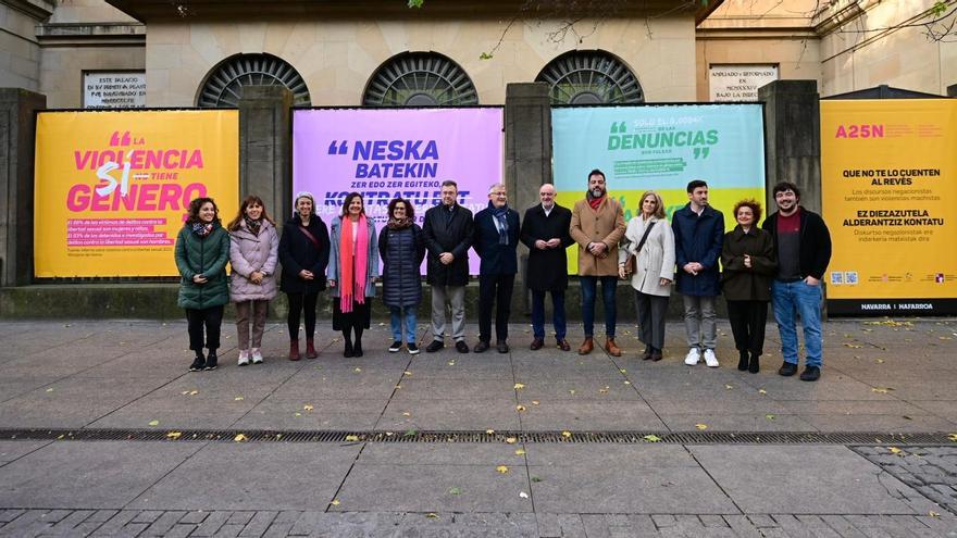 25-N | Navarra denuncia que los discursos negacionistas “también son violencia machista”