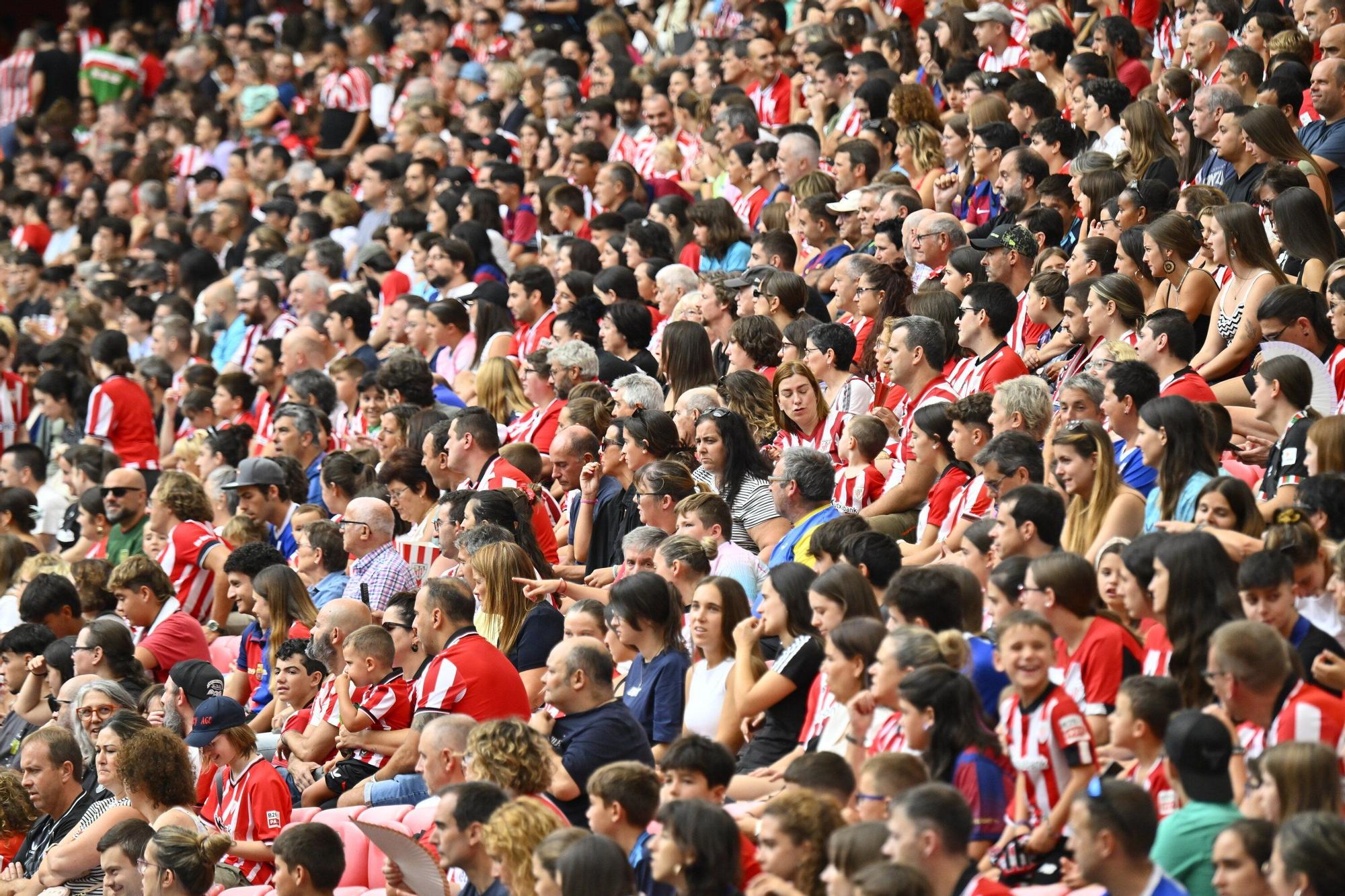 En imágenes: ¿Has asistido al Athletic-Barcelona en San Mamés? Búscate