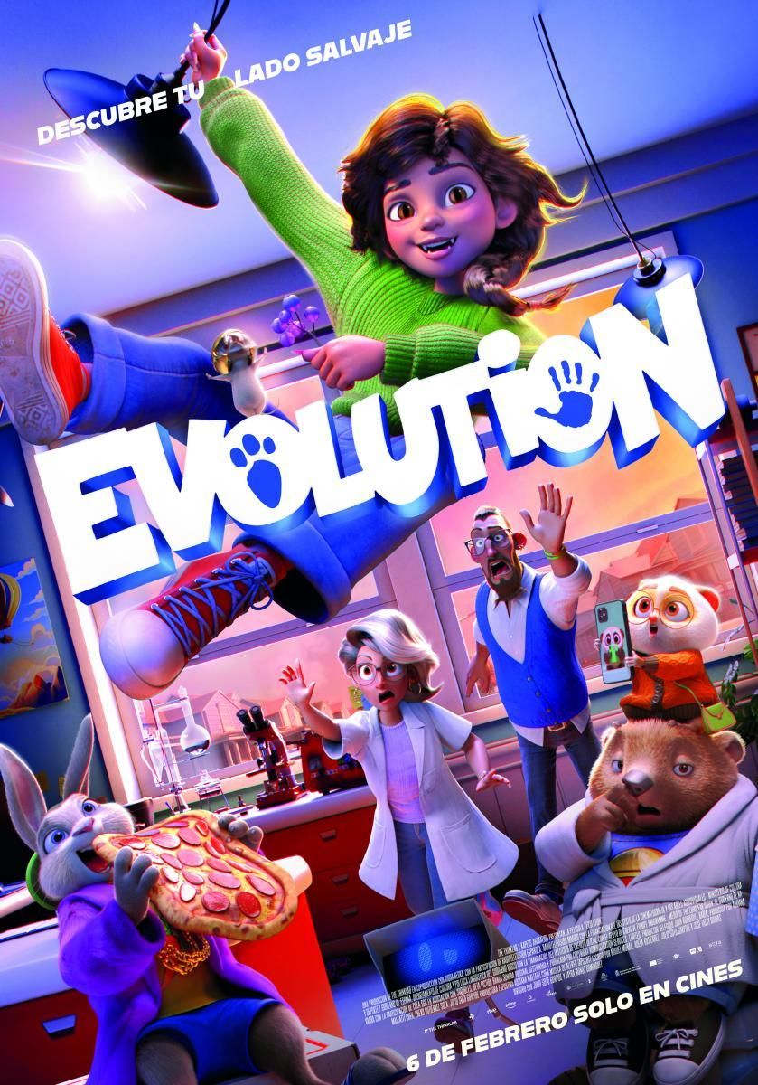 Cartel de la película de animación vasca 'Evolution'