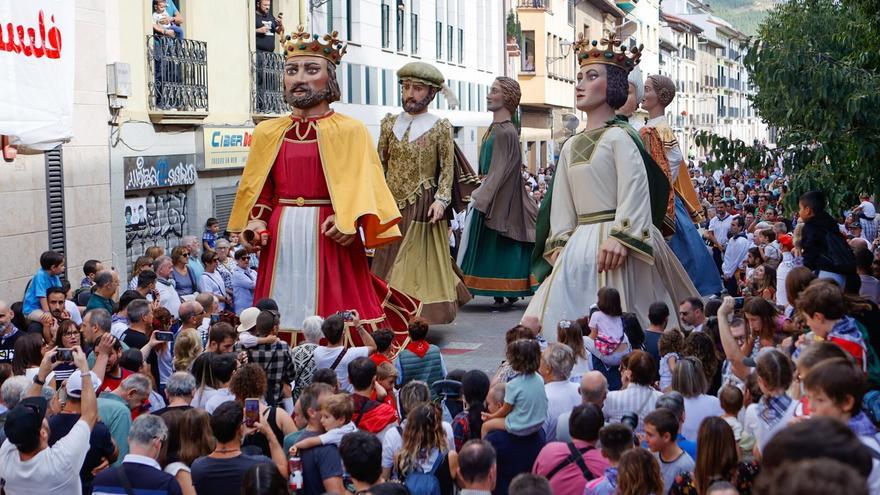 Fotos del chupinazo de fiestas de Villava