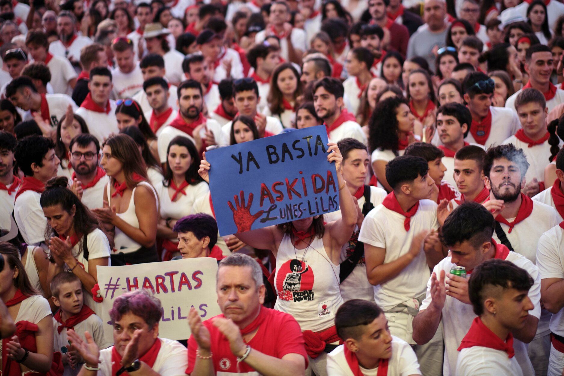 Iruña es un clamos contra las agresiones sexistas
