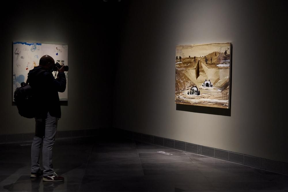 Inauguración de la exposición "En torno a María Josefa Huarte. Colección Museo Universidad de Navarra".