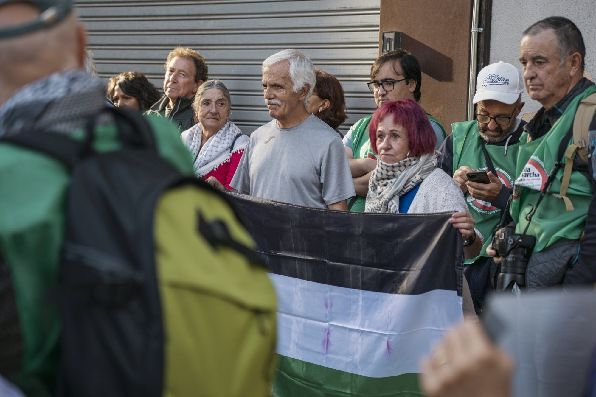 Fotos de la marcha pro Palestina 'Ibaitik Itsasora' en Tudela