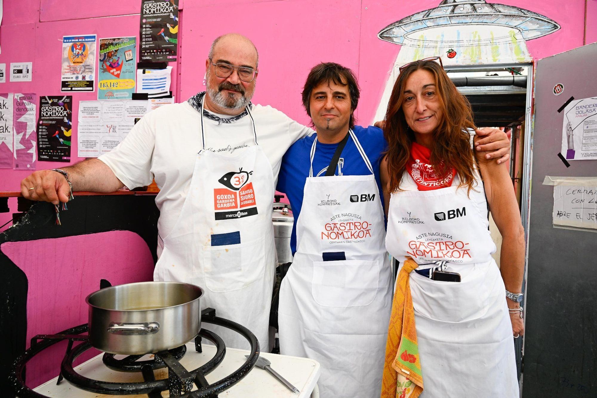 En imágenes: concurso gastronómico de rabo de toro en Aste Nagusia