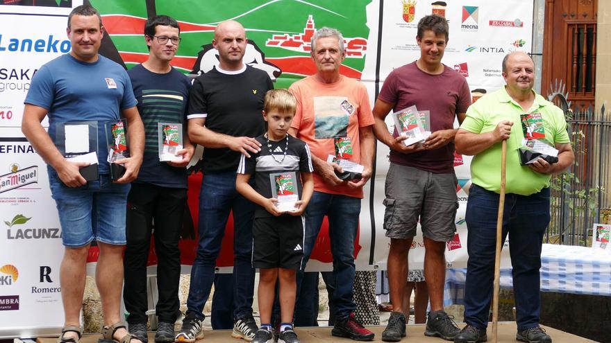 Fotos del concurso de quesos del Artzai Eguna