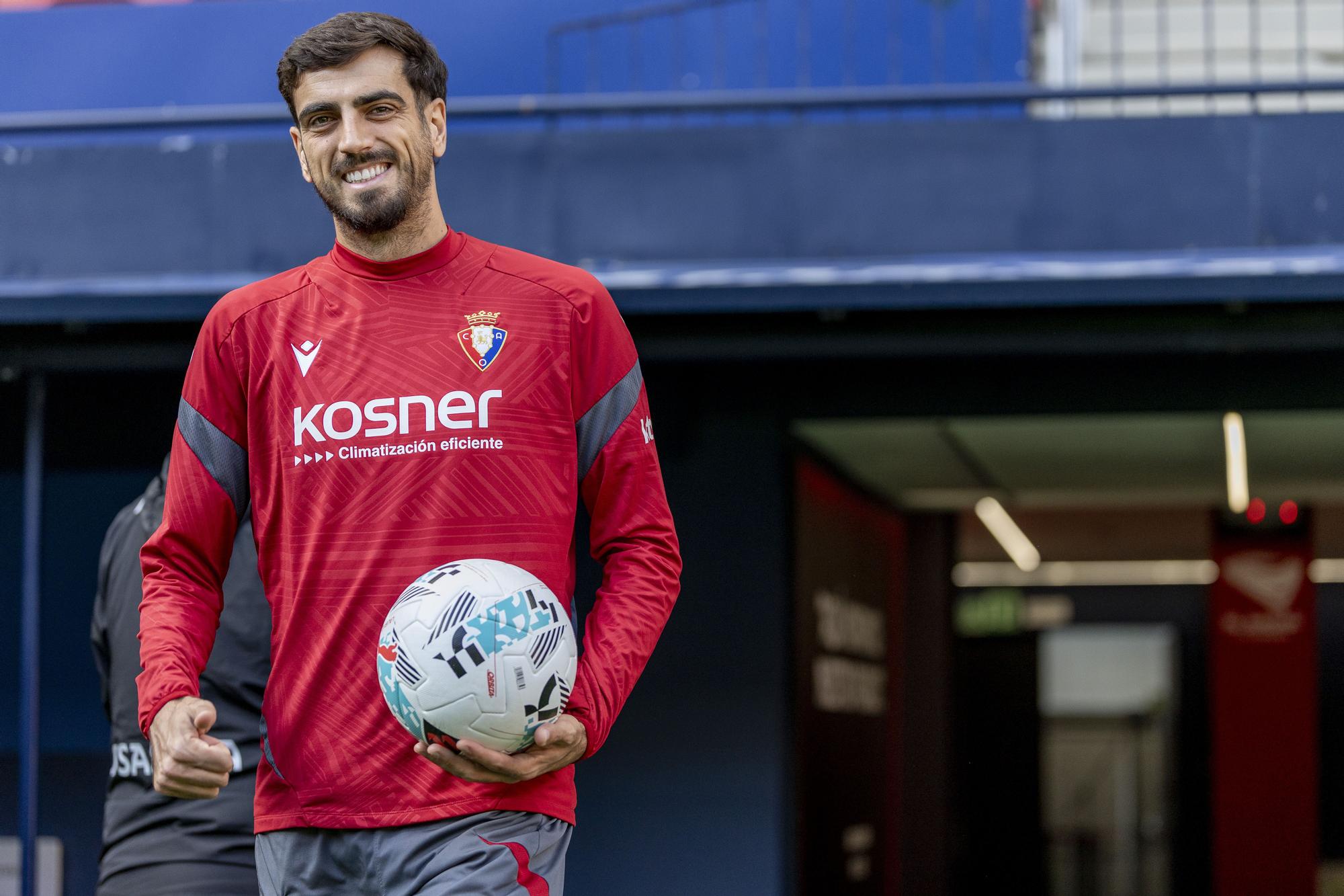 Osasuna se entrena a puerta cerrada en El Sadar (23 de septiembre de 2025)