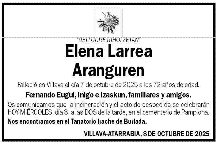 Elena Larrea Aranguren