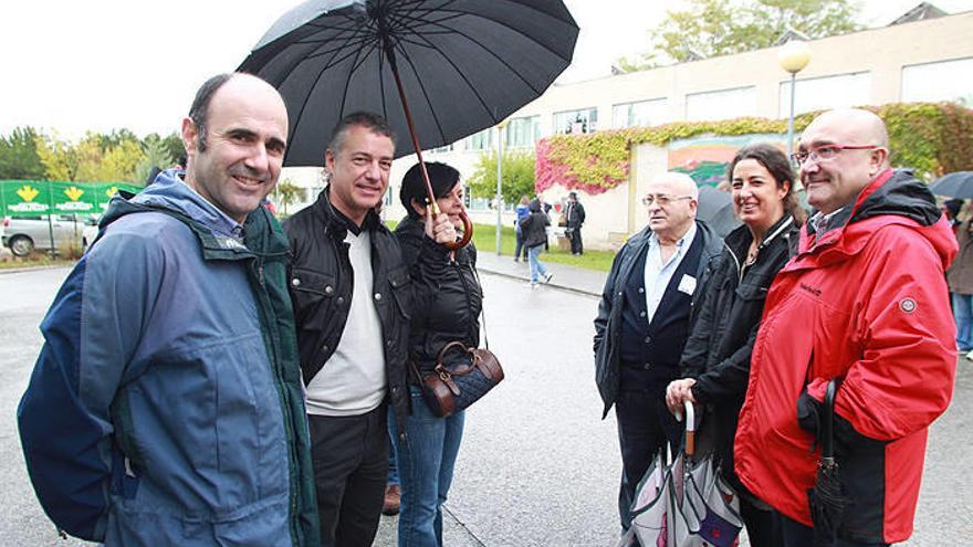 Imágenes de la inauguración del Nafarroa Oinez 2012 en la Ikastola San Fermin, organizadora de la fiesta.