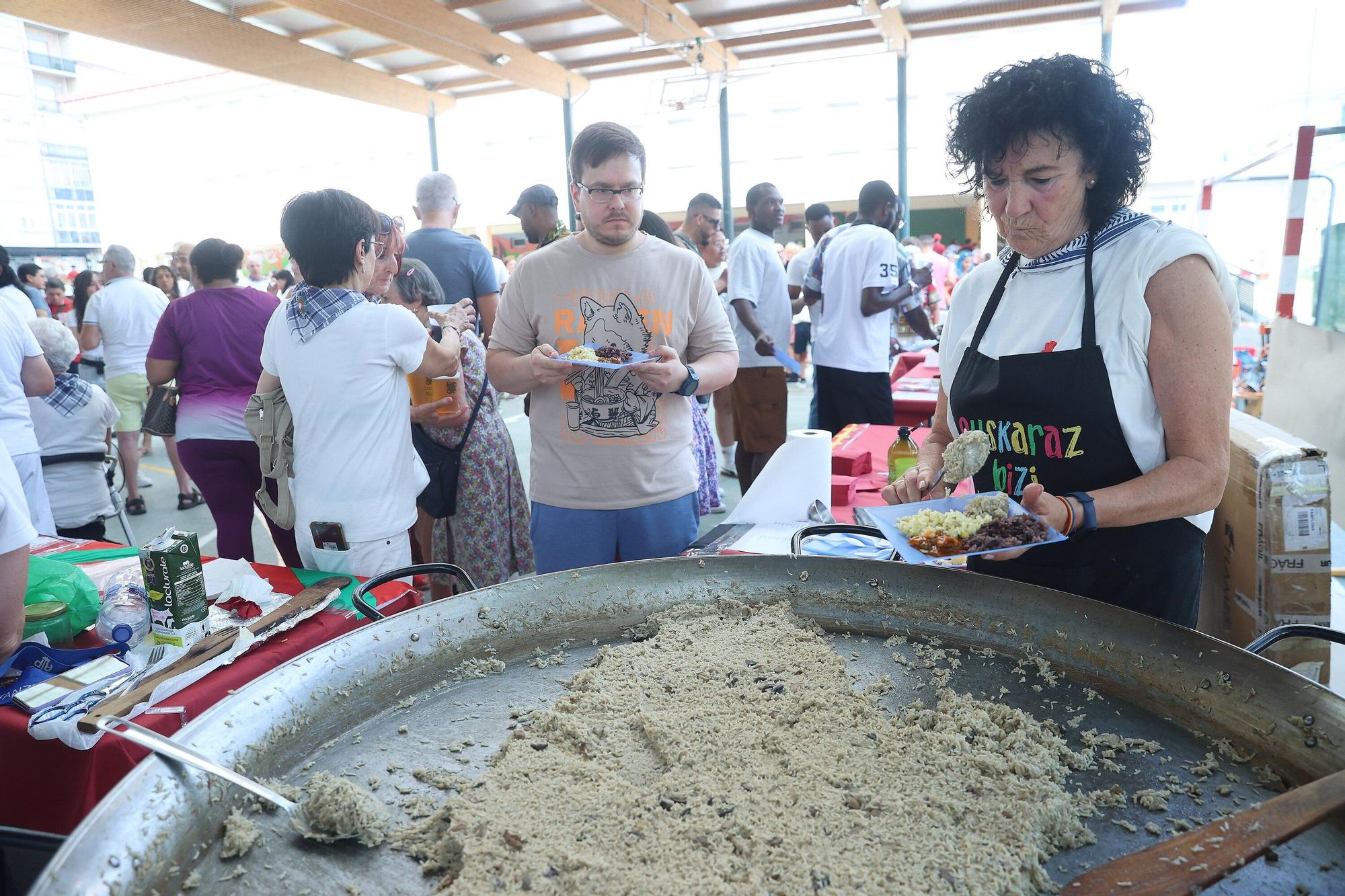 Arroces del mundo en fiestas de Burlada 2025