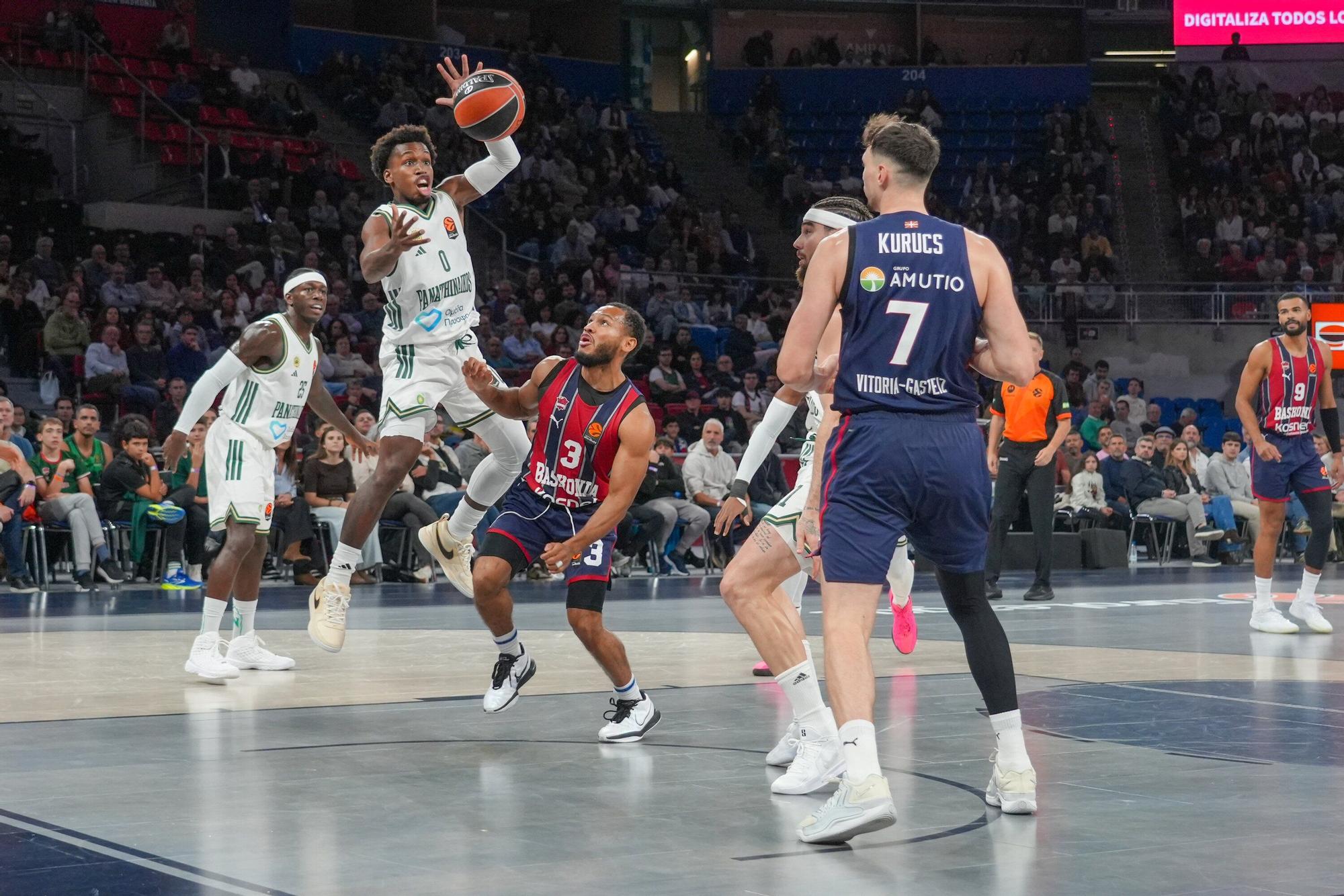 En imágenes: Todas las fotos del Baskonia-Panathinaikos