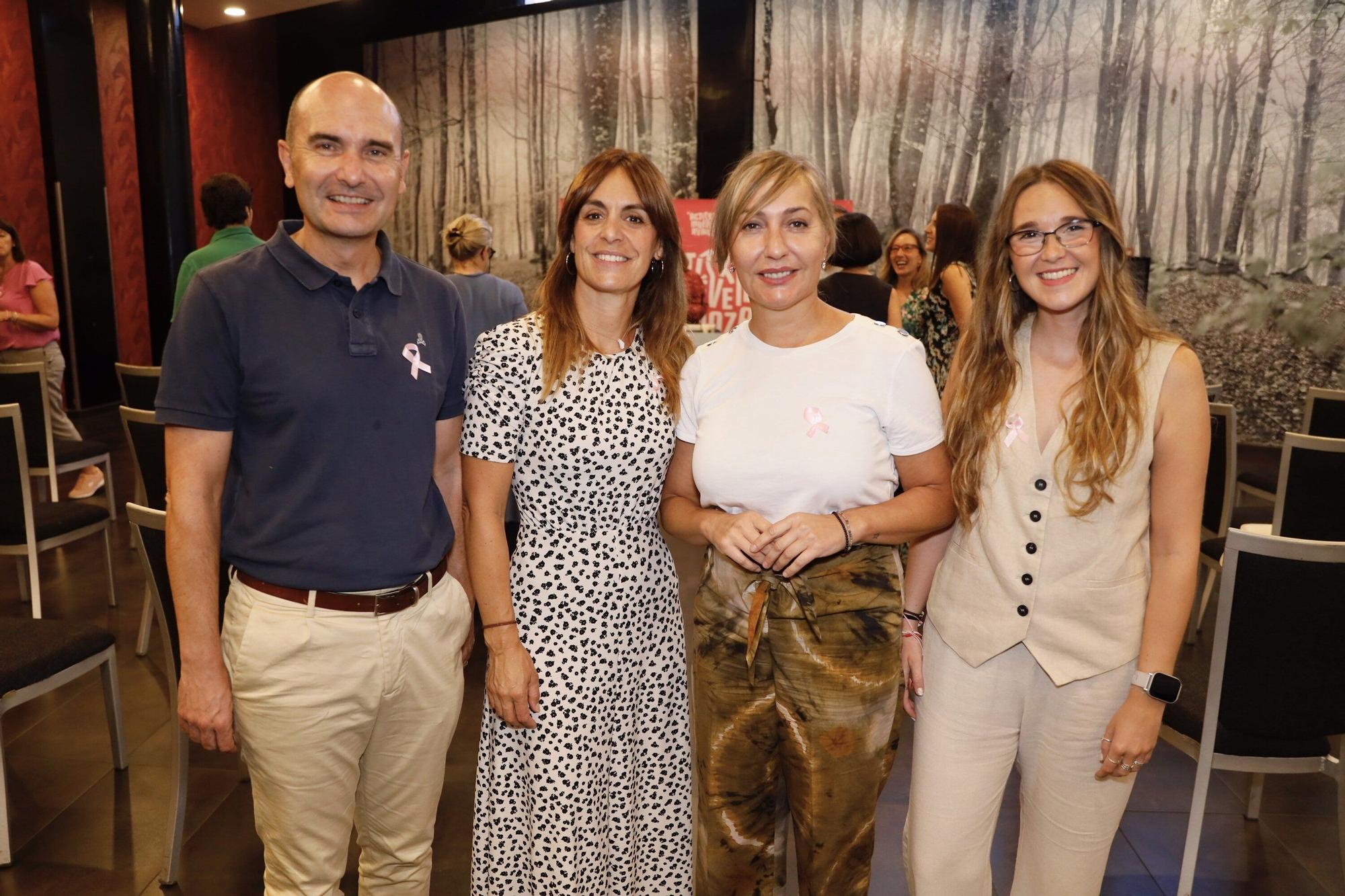 Alvaro Parro, Inés Jaúregui, Amelia Sancho de la Garza y Haizea González.